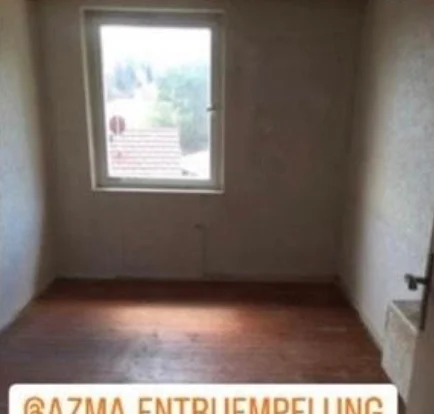 Geräumter Raum aus einem AZMA-Projekt